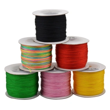Dây chỉ dù 0.4mm 15m không co dãn, vòng hổ phách - Handmade, giá ưu đãi 22.500 3