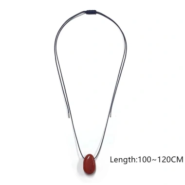 Dây chuyền áo len HYCEO đá đen điều chỉnh - Thời trang Ins, giá 196.900₫
