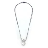 Dây chuyền áo len HYCEO đá đen điều chỉnh - Thời trang Ins, giá 196.900₫ 9