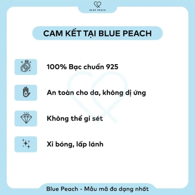 Dây Chuyền Bạc 925 DC802 - Vòng Tròn Hoa 5 Cánh Moonstone Size S Giá 519k 6