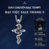 Dây chuyền Bạc 925 Mercury Tempt - Độc quyền, sang trọng cho nam nữ, 2.187.500đ