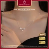 Dây chuyền bạc 925 xi bạch kim Duyson hình nguyệt quế đính đá CZ 5A – 500.000₫ 2