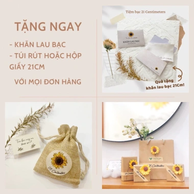 Dây chuyền bạc Cỏ 4 lá đính đá 21cm - Tiệm bạc, giảm giá 499k 5