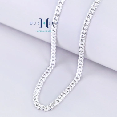 Dây chuyền bạc duy hiển cho bé - thiết kế đơn giản, bền, kháng nắng gió, dễ đeo, giảm giá 20% 6