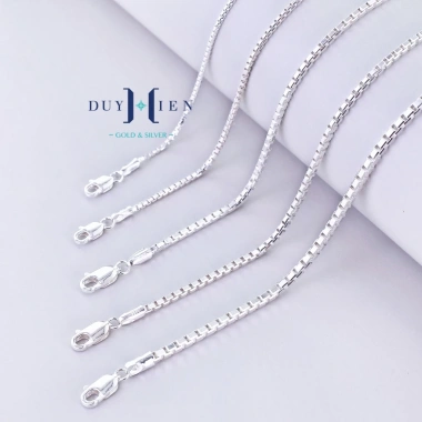 Dây chuyền bạc Duy Hiển S925 sợi mì siêu mềm 5 size, dễ phối, tặng bạn thân - 589.000