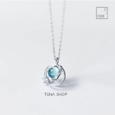 Dây chuyền bạc Lumia đổi màu + vòng cổ bạc đá ngũ sắc TUNA SILVER cam kết chuẩn bạc 10 Dây chuyền bạc Lumia đổi màu + vòng cổ bạc đá ngũ sắc TUNA SILVER cam kết chuẩn bạc 10