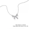 Dây chuyền bạc Miuu Silver nữ hình nơ đính đá - Sang trọng, xinh xắn, giảm giá tới 500.000₫ 2