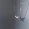 Dây chuyền bạc Miuu Silver nữ hình nơ đính đá - Sang trọng, xinh xắn, giảm giá tới 500.000₫ 7