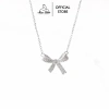 Dây chuyền bạc Miuu Silver nữ hình nơ đính đá - Sang trọng, xinh xắn, giảm giá tới 500.000₫ 8