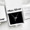 Dây chuyền bạc Miuu Silver - Vòng cổ nữ Vivian Bow sang trọng, giảm giá 800k 2