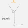 Dây chuyền bạc nữ cánh thiên thần S925 đá zircon hồng - 515.000₫ Viễn Chí Bảo 5
