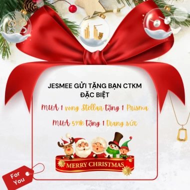 Dây chuyền bạc nữ Charisma Jesmee 925 mặt đá bạc thanh lịch sang trọng Giá 459.000 VND