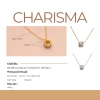 Dây chuyền bạc nữ Charisma Jesmee 925 mặt đá bạc thanh lịch sang trọng Giá 459.000 VND 3