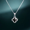 Dây chuyền bạc nữ cỏ bốn lá may mắn PMJ105 - Sang trọng, giá 399.000 VNĐ Phúc Minh Jewelry 10