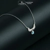 Dây chuyền bạc nữ HELINO cánh thiên thần đá Moonstone đổi màu - Trang sức lấp lánh, giảm 20% 5