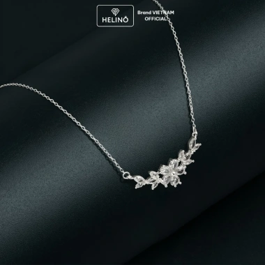 Dây chuyền bạc nữ HELINO hoa Daisy 5 cánh S925 lấp lánh - Giá ưu đãi 639.000₫