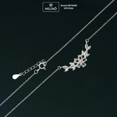 Dây chuyền bạc nữ HELINO hoa Daisy 5 cánh S925 lấp lánh - Giá ưu đãi 639.000₫