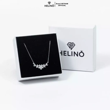 Dây chuyền bạc nữ HELINO hoa Daisy 5 cánh S925 lấp lánh - Giá ưu đãi 639.000₫