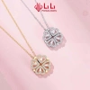 Dây chuyền bạc nữ LiLi S925 đính đá CZ cao cấp hình trái tim cỏ 4 lá Oaklee LILI_822.972 giá ưu đãi 2,581,000₫ 4