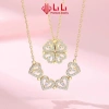Dây chuyền bạc nữ LiLi S925 đính đá CZ cao cấp hình trái tim cỏ 4 lá Oaklee LILI_822.972 giá ưu đãi 2,581,000₫ 10