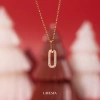 Dây chuyền bạc nữ mạ vàng 14K LAVESTA LAV099 Rincy - Thanh lịch, hiện đại, 720.000 2