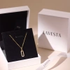 Dây chuyền bạc nữ mạ vàng 14K LAVESTA LAV099 Rincy - Thanh lịch, hiện đại, 720.000 6