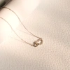 Dây chuyền bạc nữ mạ vàng hồng 18K, bạch kim LAVESTA LAV050 - mặt trái tim Soulmate 5