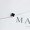 Dây chuyền bạc nữ MATERA S925 hoa 4 cánh may mắn 2 màu sang trọng - giá 868.500₫ 6