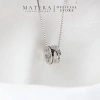 Dây chuyền bạc nữ MATERA S925 vòng tròn sao đính đá sang trọng, chỉ 676.000₫ 3