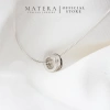 Dây chuyền bạc nữ MATERA S925 vòng tròn sao đính đá sang trọng, chỉ 676.000₫ 7