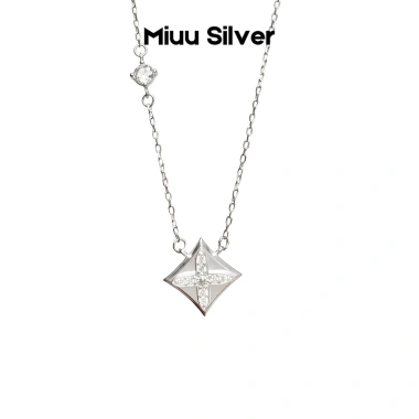 Dây chuyền bạc nữ Miuu Silver - Vòng cổ Polaris giá 400k, khuyến mãi đặc biệt