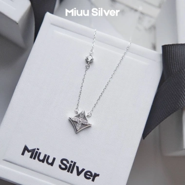 Dây chuyền bạc nữ Miuu Silver - Vòng cổ Polaris giá 400k, khuyến mãi đặc biệt