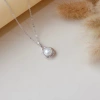 Dây chuyền bạc nữ ngọc trai Phú Quốc Charisse LAV067 - Tinh tế, chính hãng, 995k 5