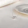 Dây chuyền bạc nữ PMJ mặt tim phồng trơn Phuc Minh - Nữ tính, giá ưu đãi 539k 5