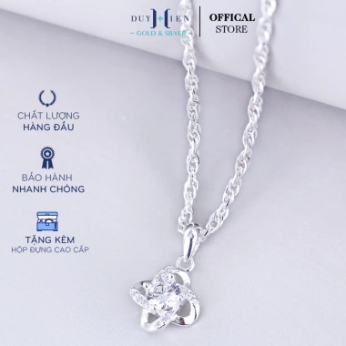 Dây Chuyền Bạc Nữ S990 Love Knot Nhỏ Xinh - Thiết Kế Hiện Đại, Trẻ Trung, Giá 769.000₫