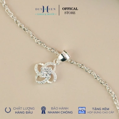 Dây Chuyền Bạc Nữ S990 Love Knot Nhỏ Xinh - Thiết Kế Hiện Đại, Trẻ Trung, Giá 769.000₫