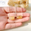 Dây chuyền bạc nữ thạch anh tóc vàng - Mệnh Kim Thổ, may mắn | Cara Gem CR78 - 1.068.000₫ 2