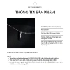 Dây chuyền bạc nữ tia sét đính đá Vòng cổ 925 cá tính DUYSON SILVER giá 400k 8