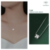 Dây chuyền bạc nữ TLEE cỏ bốn lá đính đá mini nữ tính - Giá chỉ 560.000đ 2