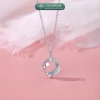 Dây chuyền bạc nữ TLEE Dreamy Moon trăng sao đá moonstone lấp lánh - Giá 510k 4