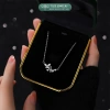 Dây chuyền bạc nữ TLEE - Vòng cổ cánh hồ điệp ghép đôi, nữ tính, sáng lấp lánh, giá 624k 5