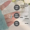 Dây chuyền bạc nữ Tyche Ocean nạm đá - chốt khóa cao cấp, trẻ trung thích hợp học, chơi, làm - 285k 4