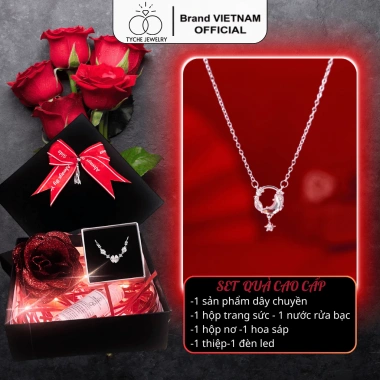 Dây chuyền bạc nữ Tyche Ocean nạm đá - chốt khóa cao cấp, trẻ trung thích hợp học, chơi, làm - 285k 9 Dây chuyền bạc nữ Tyche Ocean nạm đá - chốt khóa cao cấp, trẻ trung thích hợp học, chơi, làm - 285k 9