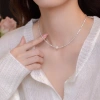 Dây chuyền bạc nữ xoắn ngọc trai Paula Phúc Minh Luxury – Vòng cổ sang trọng, chỉ 509.000₫ 5