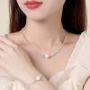 Dây chuyền bạc nữ xoắn ngọc trai Paula Phúc Minh Luxury – Vòng cổ sang trọng, chỉ 509.000₫ 9