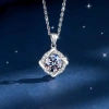 Dây chuyền bạc PMJ SM292 đính kim cương Moissanite sang trọng - Giá 1.079.000₫ 3
