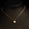 Dây chuyền bạc PMJ47 Opal đá mắt mèo - Vòng cổ sang trọng, giảm giá 579k 5