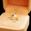 Dây chuyền bạc PMJ47 Opal đá mắt mèo - Vòng cổ sang trọng, giảm giá 579k 7