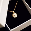 Dây chuyền bạc PMJ47 Opal đá mắt mèo - Vòng cổ sang trọng, giảm giá 579k 9