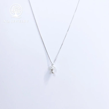 Dây chuyền bạc Ruyi gậy như ý treo - Thiết kế sang trọng, giảm giá 376k tại NQ Jewelry